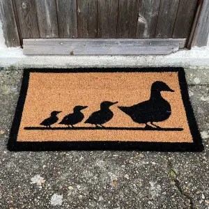 Duck Family Indoor & Outdoor Coir Doormat