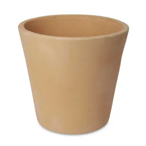 Verve Matt White washed White washed Terracotta Plant pot (Dia) 53cm, (H)50cm, 98L