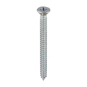 Timco - Self-Tapping Screws - PZ - Countersunk - Zinc (Size 8 x 2 - 200 Pieces)