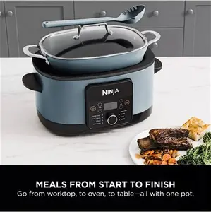 Ninja Foodi Possible 8-In-1 Slow Cooker, Blue