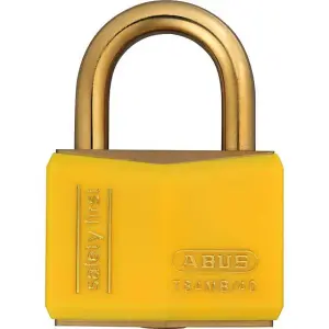 ABUS Mechanical T84Mb/40Mm Yellow Rustproof Padlock Keyed Alike 8402