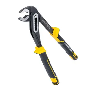 TOUGH MASTER Groove Joint Pliers Water Pump Pliers with Adjustable Jaws & Multigrip - 10 Inches (TM-GJP10)