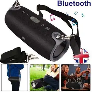 40W Portable Wireless Bluetooth Speaker Waterproof Stereo Bass Loud USB AUX UK