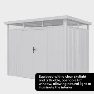 BillyOh Centro Pent Metal Shed - 8x5ft