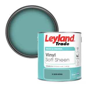 Leyland Trade Vinyl Soft Sheen Walls & Ceilings Emulsion Paint (S 3030-B50G) - 2.5L