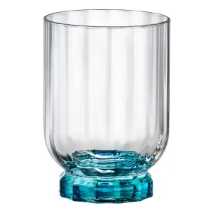 Bormioli Rocco - Florian Whisky Glasses - 300ml - Blue - Pack of 6