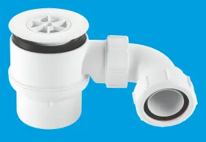 McAlpine STW6-95 50mm Water Seal Shower Trap with Universal Outlet