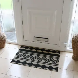 JVL Mega Door Mat 50 x 75 cm, Aztec