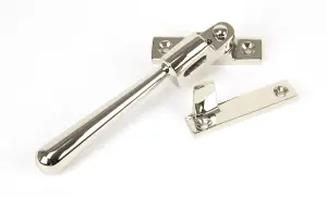 From The Anvil Polished Nickel Night-Vent Locking Newbury Fastener