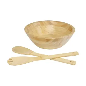 Seasons Argulls Salad Bowl Set Light Brown (One Size)