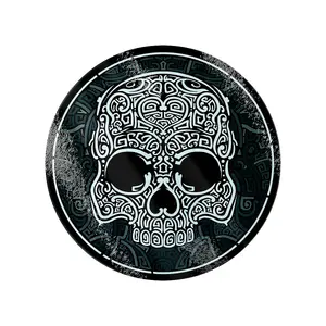 Unorthodox Collective Graphic Skull Gl Chopping Board Black (One Size)