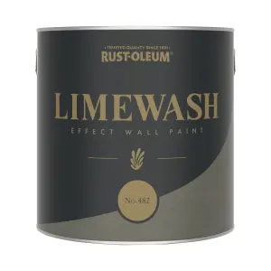 Rust-Oleum Green Limewash Effect Wall Paint - No.482 2.5L