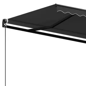 Berkfield Manual Retractable Awning 600x350 cm Anthracite