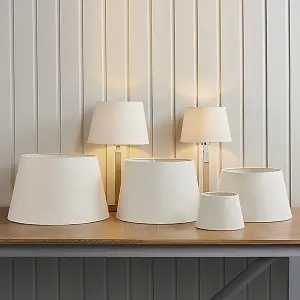 Luminosa Cici Ivory White Indoor Lamp Or Pendant Shade