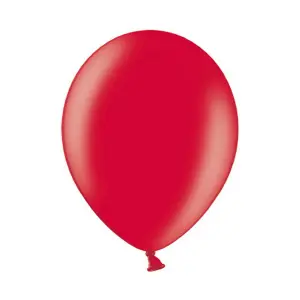 Belbal 5 Inch Balloons (Pack Of 100) Metallic Red (One Size)