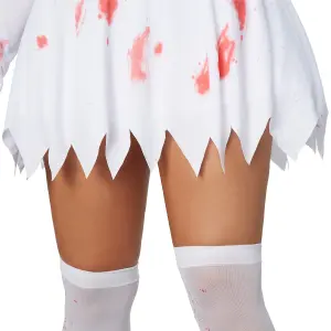 Spooky Bride - Halloween fancy dress costume for women - white XL