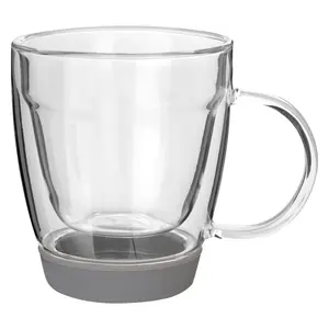 Maison by Premier Amari Double Wall Glass Mug 220ml