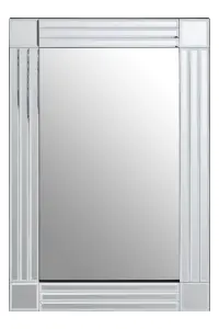 Interiors by Premier Sana Large Triple Bevelled Wall Mirror