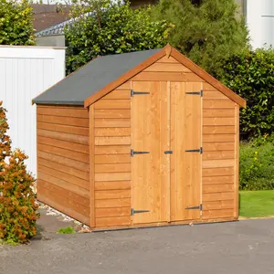 6 ft. W x 8 ft. D Garden Value Shed with Double Doors