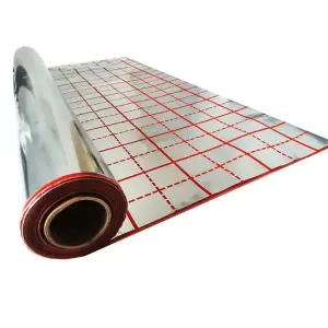 HotFloor - Underfloor Aluminium Insulation Vapour Barrier Membrane For Underfloor Heating - 1x50m Roll