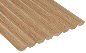 MDF Laminate Scotia Beading - Lime Wash Oak 64, 240cm