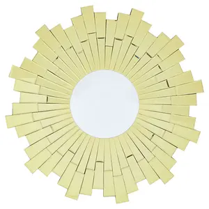 Interiors by Premier Glitzy Small Circular Wall Mirror