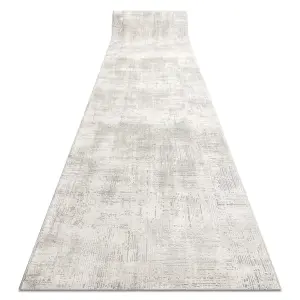 Modern runner TULS 51231 Vintage ivory / grey 100 cm 100x110 cm