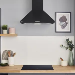 Beko HCP61422BH Stainless steel Chimney Cooker hood (W)59.8cm