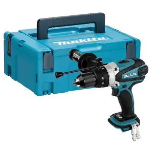 Makita DHP458Z 18v Lithium Ion LXT Combi Hammer Drill + MakPac Case - Bare Unit