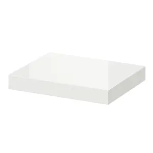 GoodHome Cusko Rectangular Floating shelf (L)30cm x (D)23.5cm