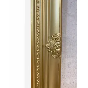 Jiminez Flat Wall Mirror Metallic Gold