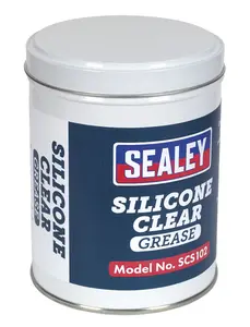 Sealey Silicone Clear Grease 500g Tin SCS102