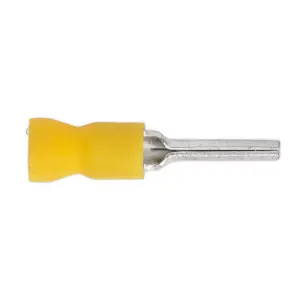 Sealey Easy Entry Pin Terminal 14 x 2.9mm Yellow 12-10 AWG Pack Of 100 YT23