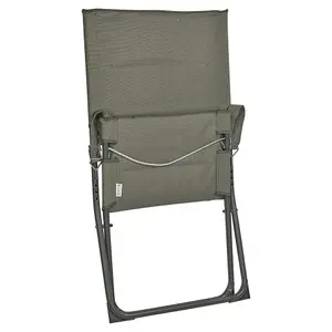 URBNLIVING 93cm Height Green 4 Position Adjustable Folding Chair