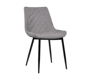 Set Of 2 Upholstered Melrose Dining Chair,Grey