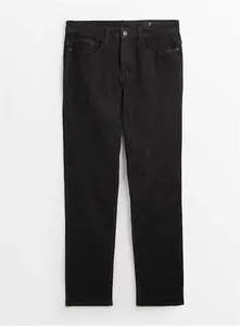 Men's Everyday Black Straight Leg Denim Jeans - Tu Clothing By Sainsburys