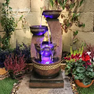 Kanthoros Traditional Solar Water Feature