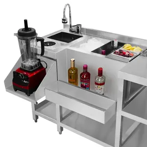 KuKoo Compact Twin Cocktail Bar Station