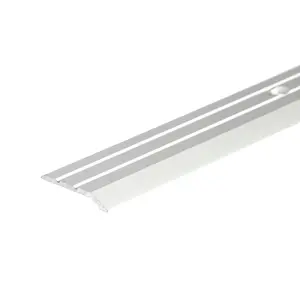 Anodised aluminium door floor bar edge trim threshold ramp 900 x 30mm  A01 silver