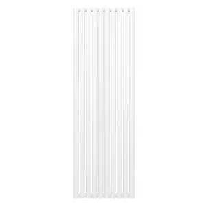 Oval Radiator - 1800 x 600mm - White