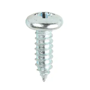 Timco - Metal Tapping Screws - PZ - Pan - Self-Tapping - Zinc (Size 14 x 3/4 - 200 Pieces)