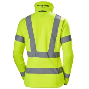 Helly Hansen Workwear Womens Luna Hi-Vis Fleece Jacket (Yellow)  (XX Large)