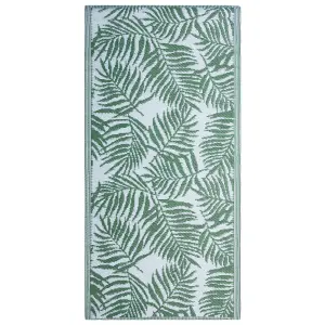 Outdoor Area Rug 90 x 150 cm Dark Green KOTA