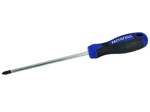 Faithfull  Soft Grip Screwdriver Phillips Tip PH2 x 150mm FAISDPH2150