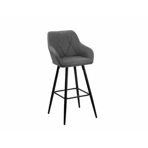 Maxman 11.02cm Bar Stool (Set of 2) Grey