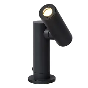 Lucide Tatum Modern Garden Spotlight Outdoor - LED - 1x4,5W 3000K - IP65 - Anthracite