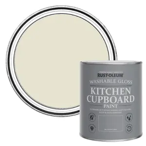 Rust-Oleum Oyster Gloss Kitchen Cupboard Paint 750ml