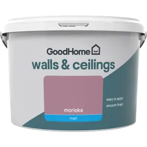 GoodHome Walls & ceilings Morioka Matt Emulsion paint, 2.5L