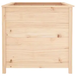 Berkfield Garden Raised Bed 119.5x82.5x78 cm Solid Wood Pine