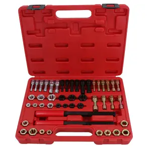 48pc Metric and Imperial UNF UNC Rethread Tap and Die Kit M6 - M14 1/4in - 5/8in